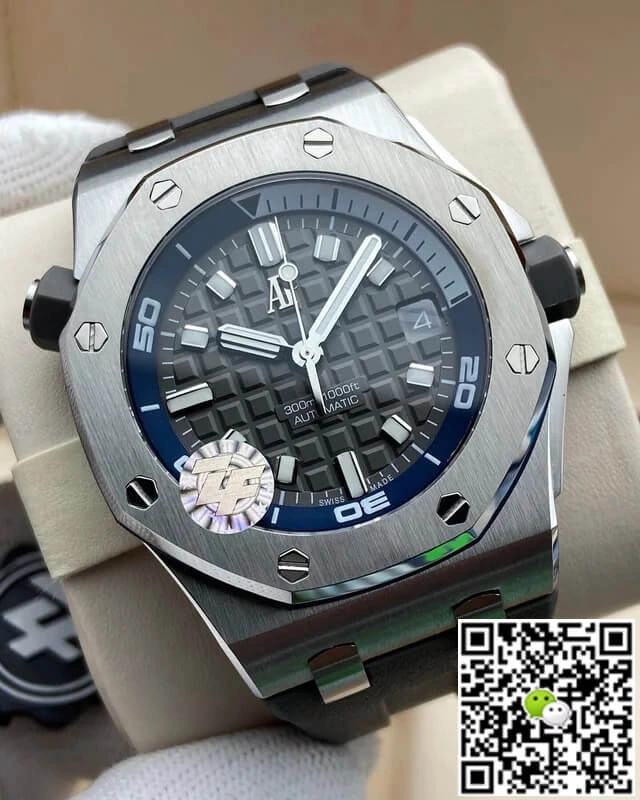Audemars Piguet Royal Oak Offshore 15720ST.OO.A009CA.01 ZF Factory 1:1 Best Edition Replica Watch Gray Stainless Steel Strap